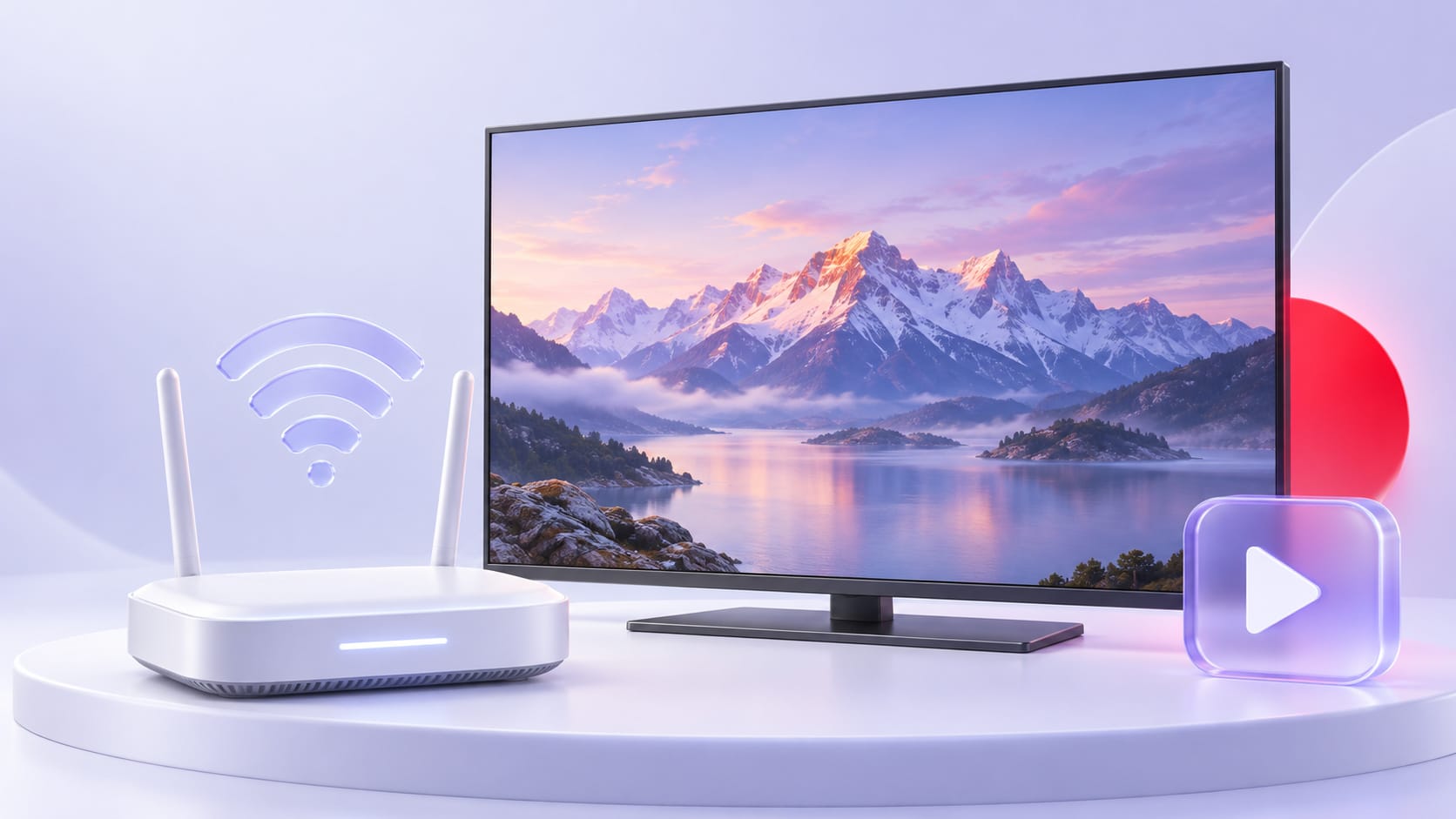 Телевизор и Wi-Fi-роутер: домашний интернет и ТВ в одном тарифе.